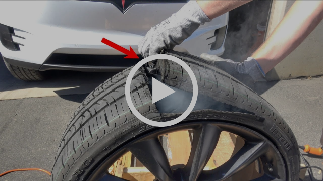 Tesla tire change