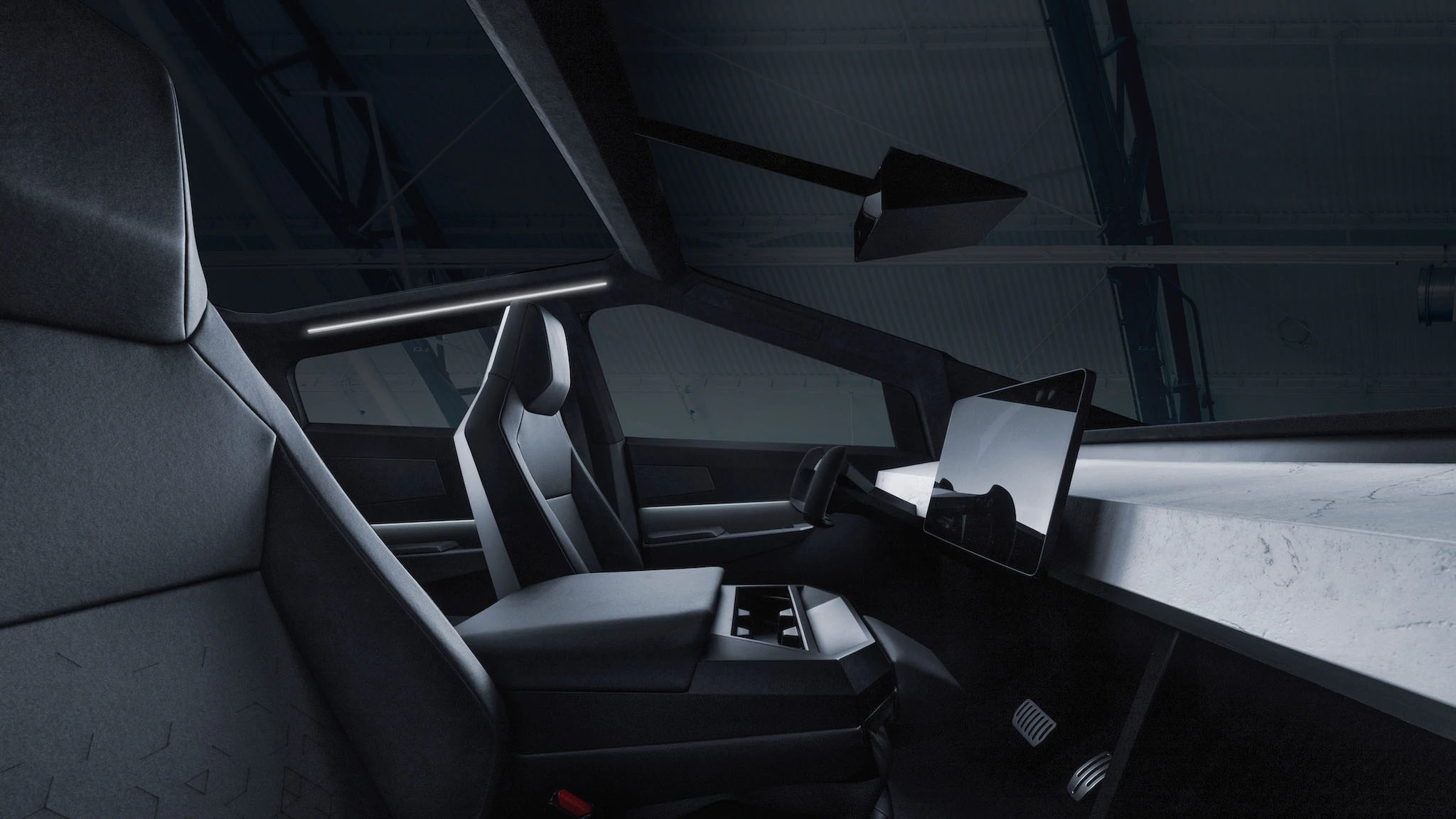 Cybertruck Interior A Detailed Look Inside Teslas Pickup Truck