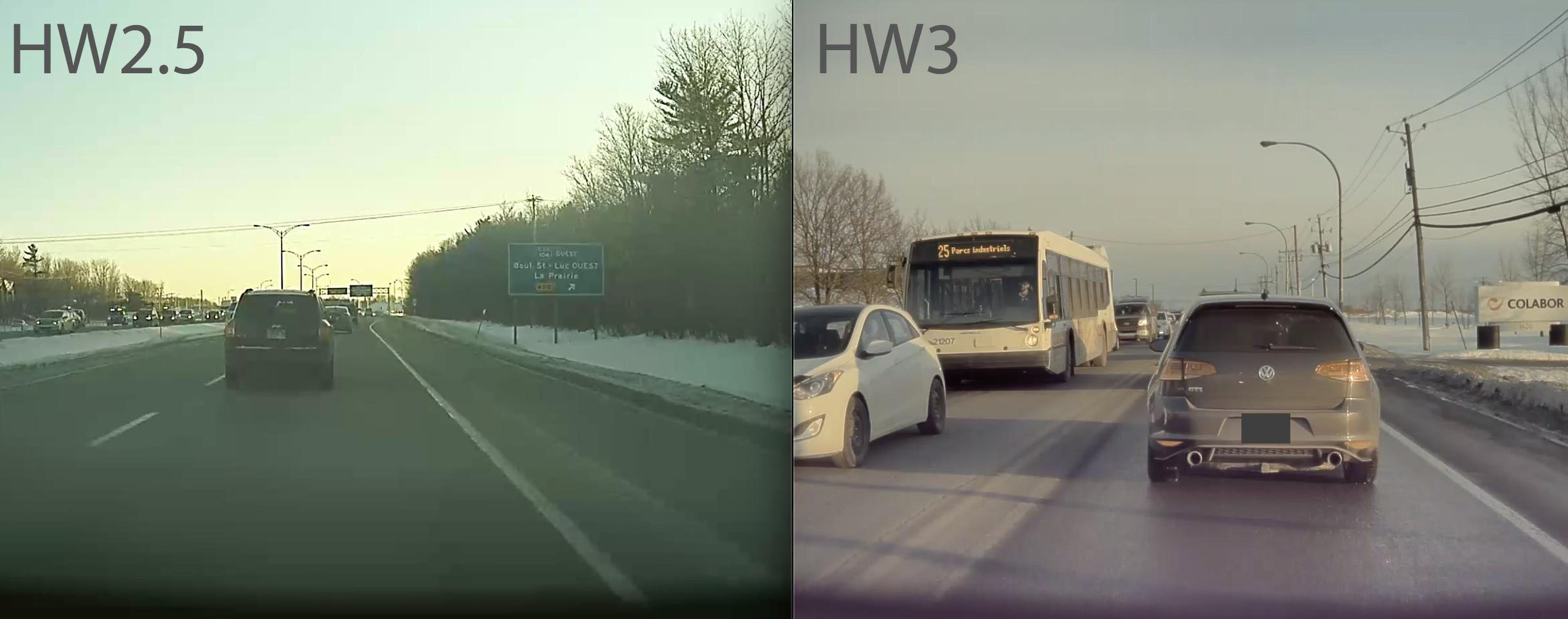 Tesla retrofit HW2.5 to HW3