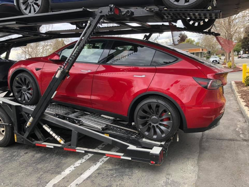 Model Y deliveries