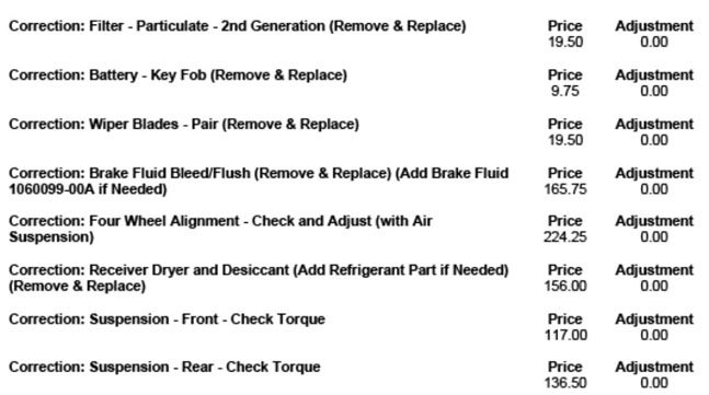 Tesla Model S maintenance costs