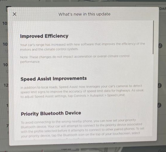 Tesla update 2020.40.8