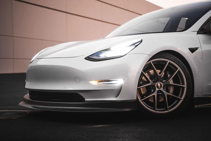 Tesla Model 3 Carbon Fiber Rear Spoiler (Laguna Seca Edition